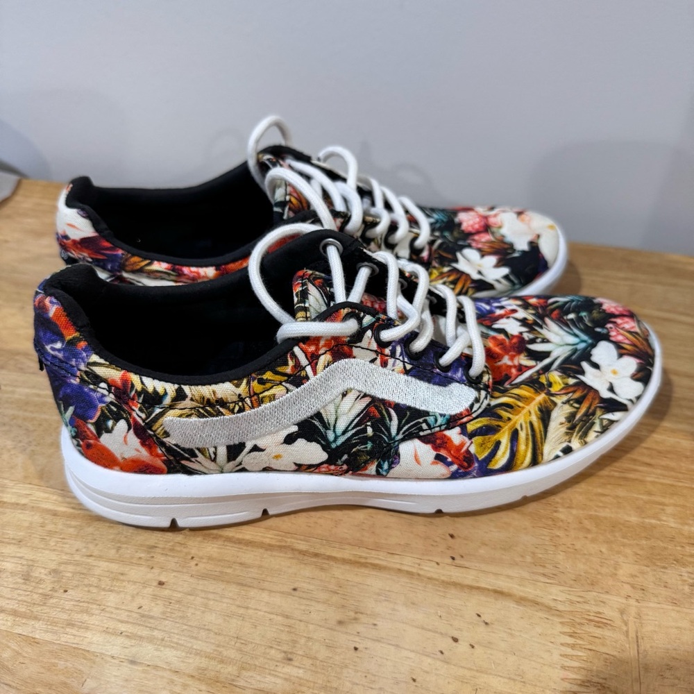 Vans Ultracush Lite Floral Multicolor Shoes Sneakers Women's Size 6‎